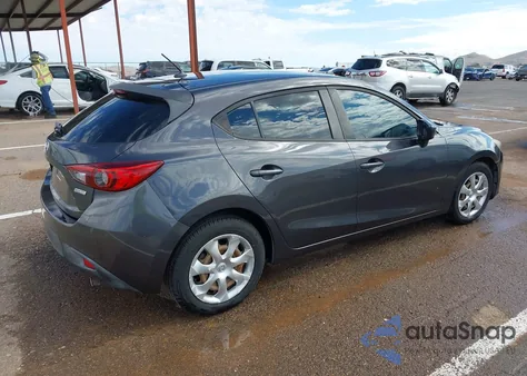 2015 Mazda Mazda3 из США, поврежденный, VIN 3MZBM1K74FM182804